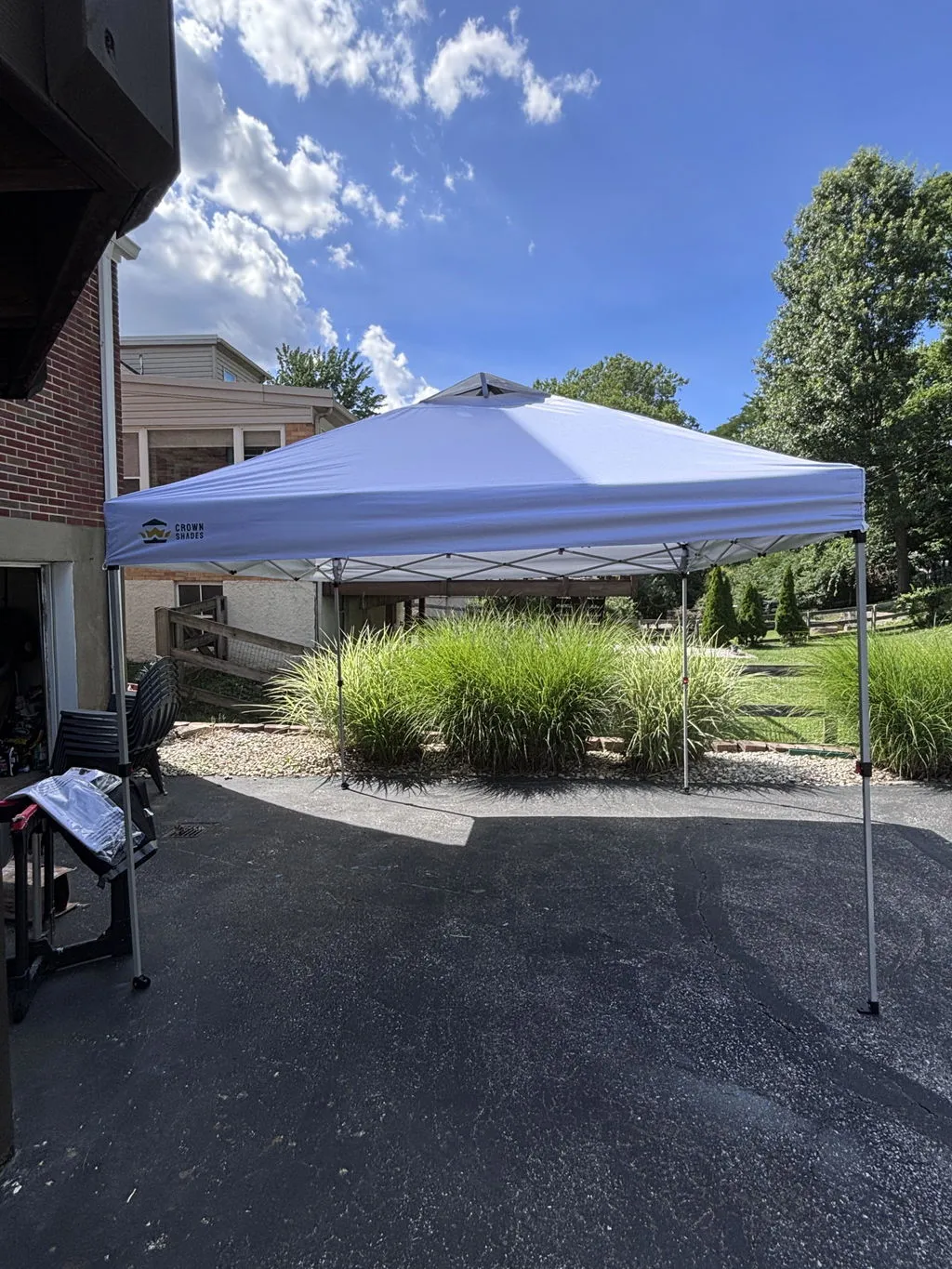 Customer photo of the CenterLOK canopy