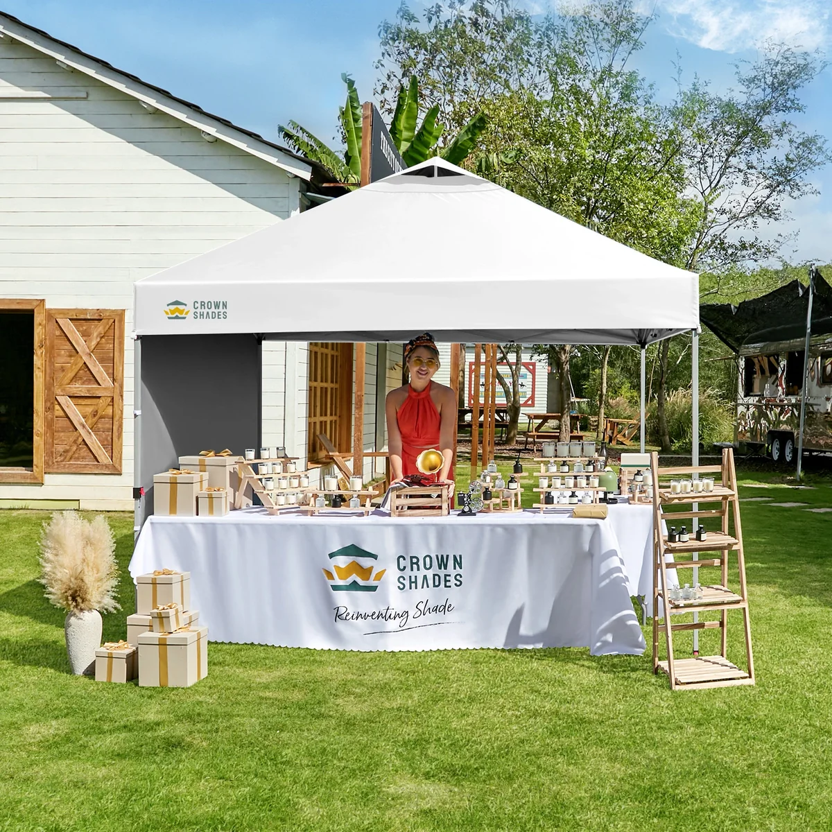 CenterLOK® 10' x 10' canopy detail